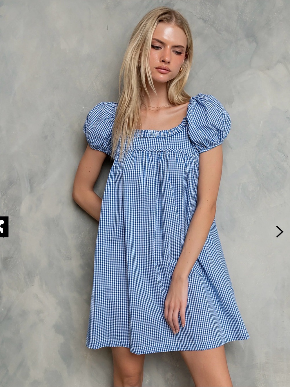 Bohme Evelyn Gingham Dress XS